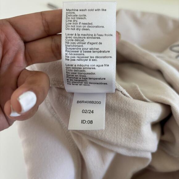 Psycho Bunny Mens Rodman Micro French Terry Sweatshort Size Small Natural Linen - Picture 13 of 13